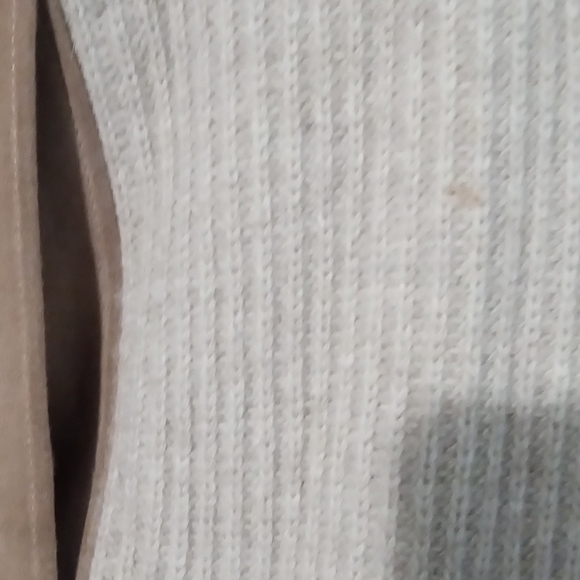 Tory Burch Tan Gold Cozy Cardigan Sweater - Picture 4 of 9